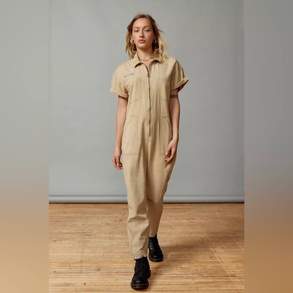 Bdg Tan Jumpsuit View 4